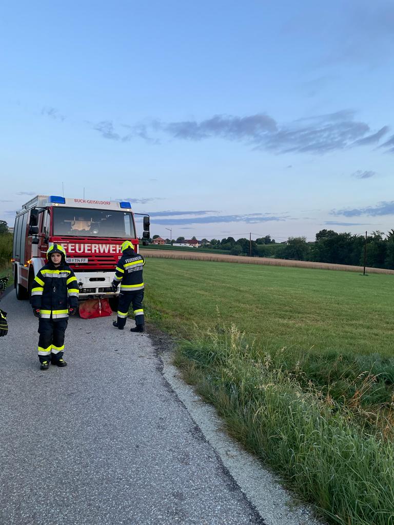 Fahrzeug kam von der Straße ab