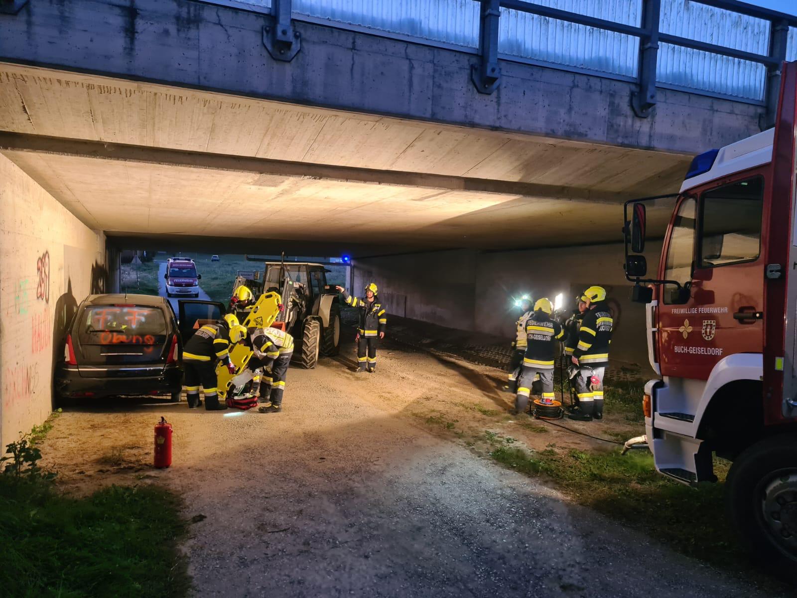 Einsatzübung in Geiseldorf