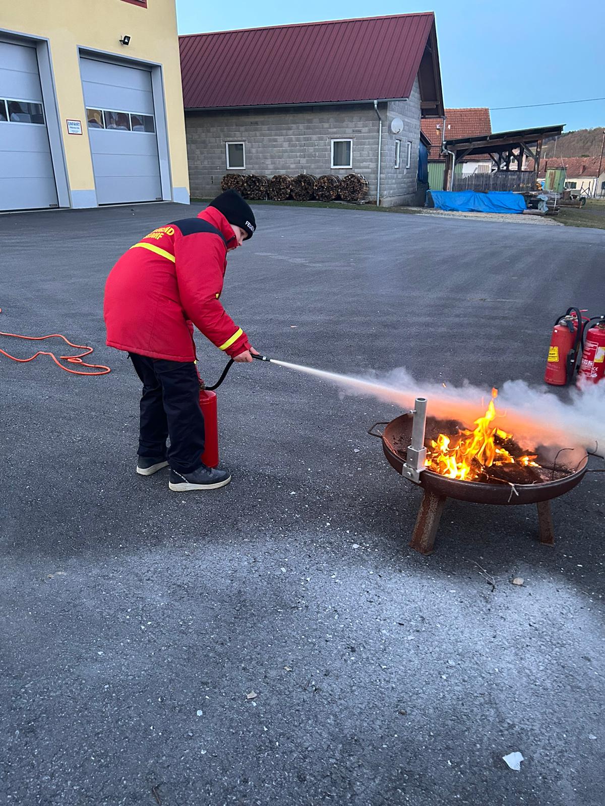 Feuerwehrjugendübung