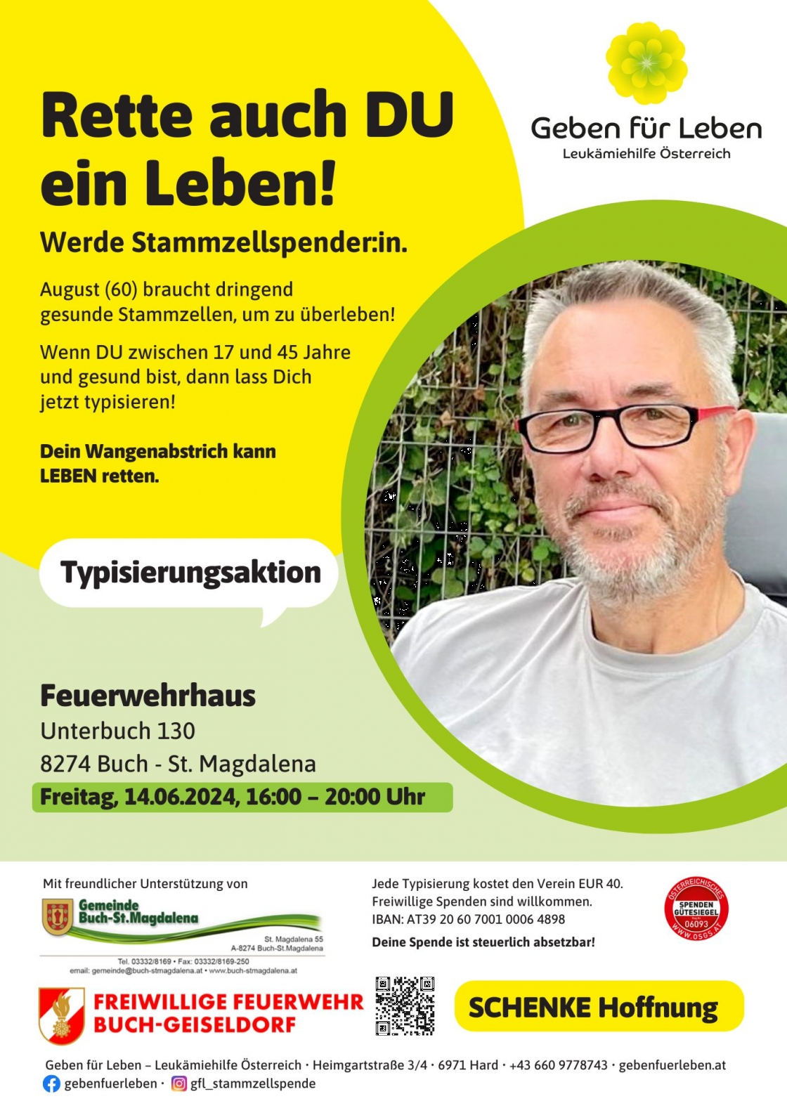 Rette auch DU ein Leben!